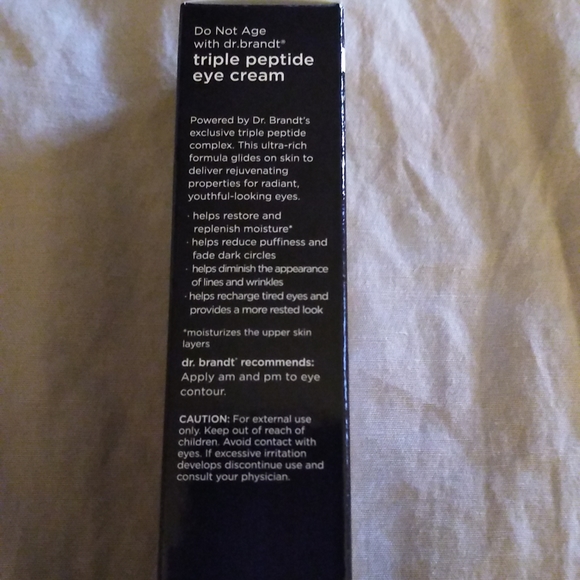 Dr. Brandt DNA triple peptide eye cream - Picture 2 of 4
